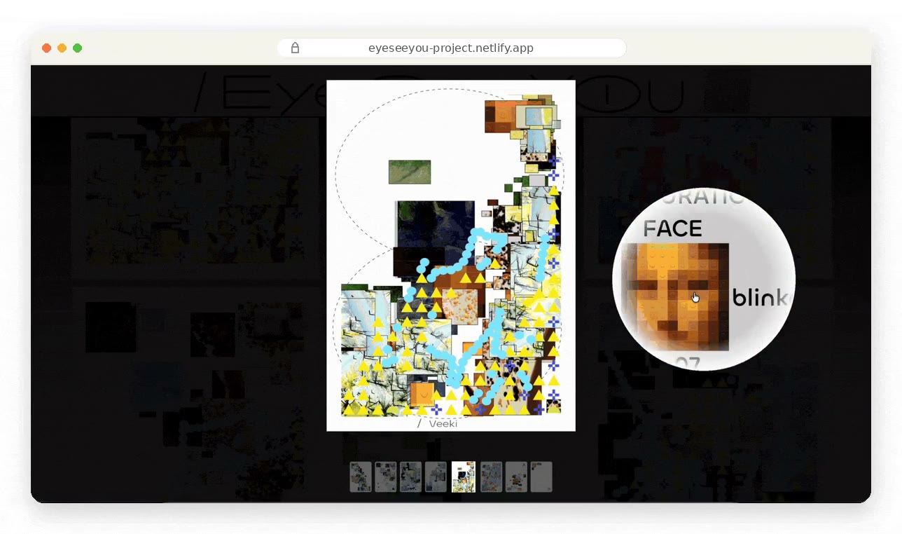 EyeSeeYou 画廊详情视频预览